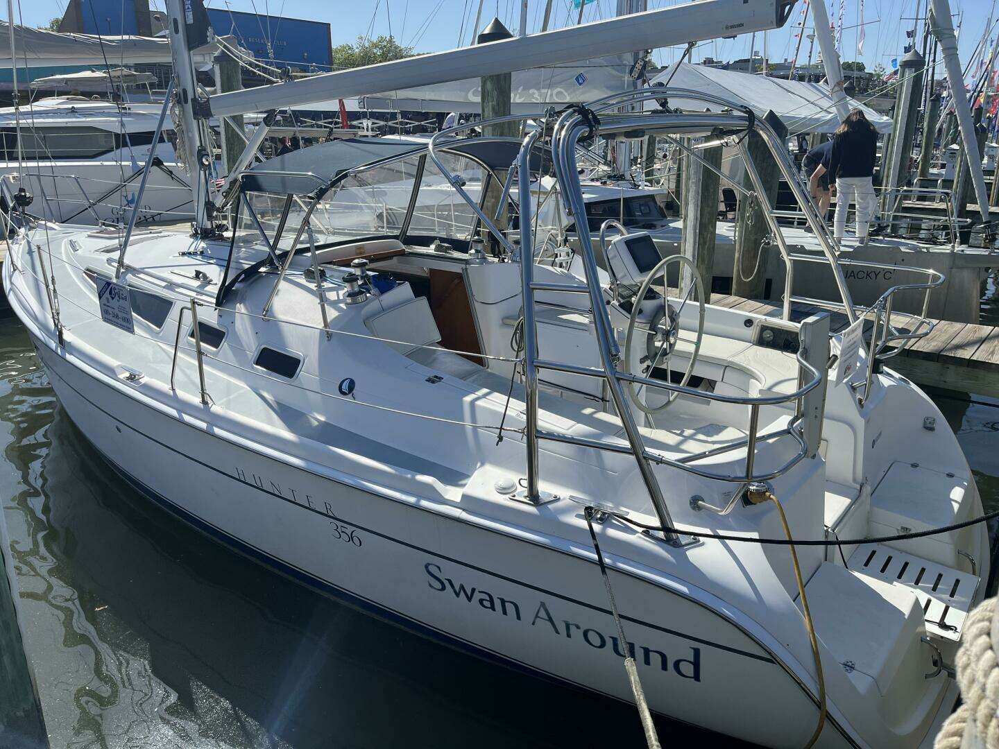 2003 Hunter 356 - Image 36