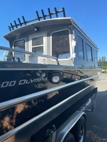 2025 Spartan 2600 Olympia boat with sleek design and modern features.