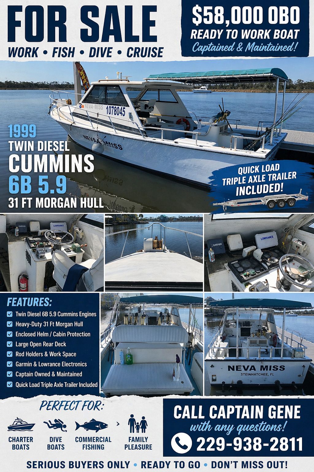 1999 Cummins Mainship
