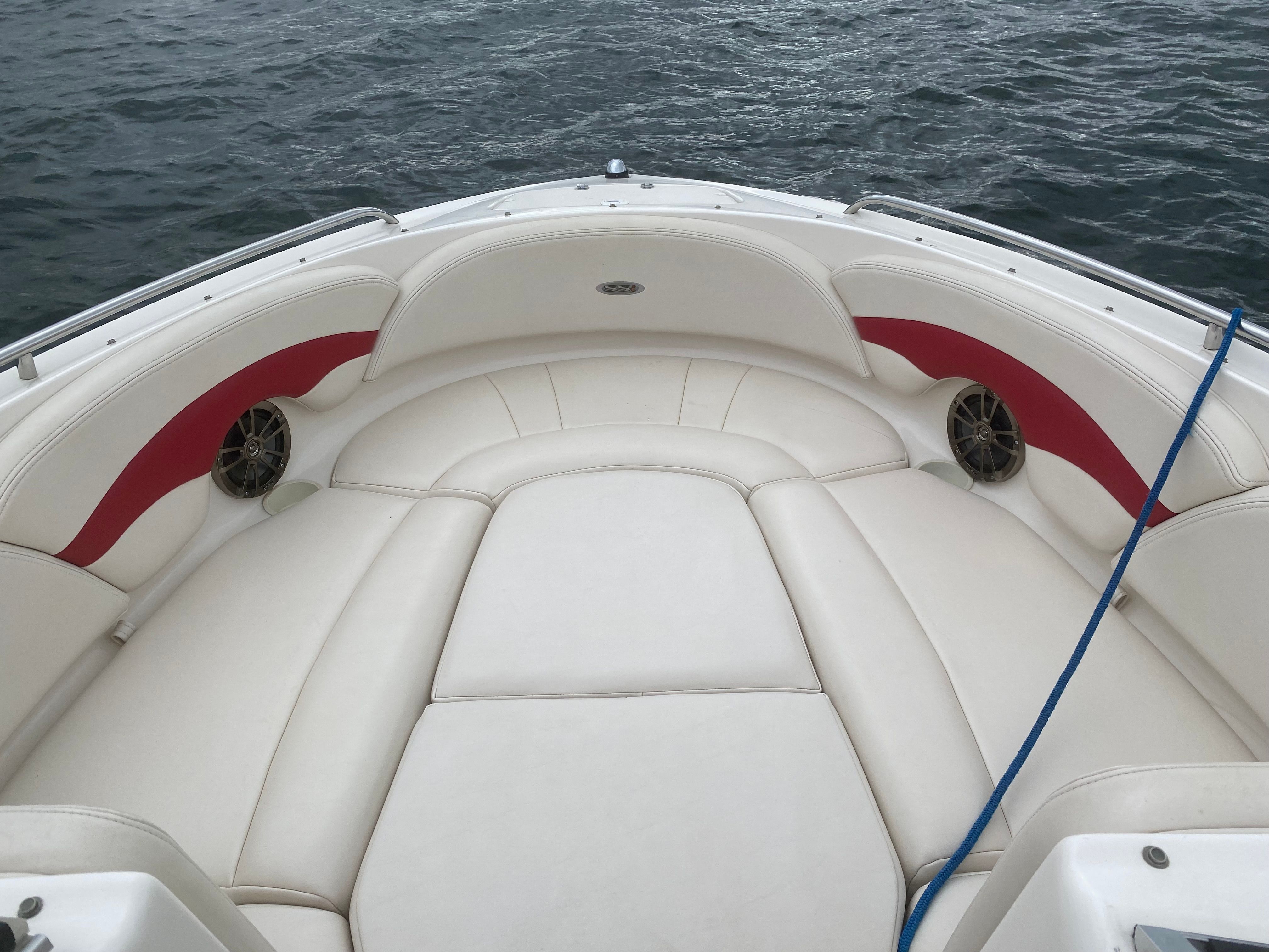 2000 Chaparral 230 SSi boat on the water.