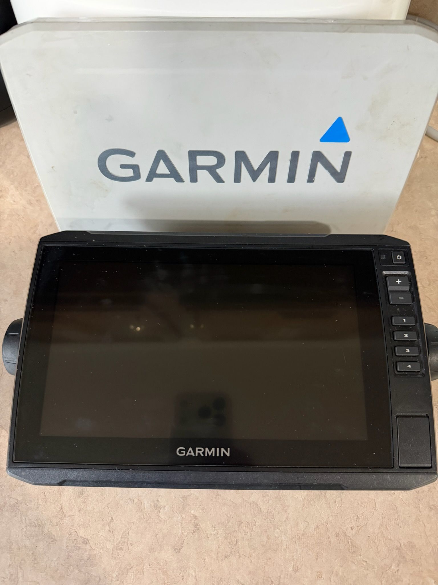 Garmin GPS device on Grady-White Adventure 208 boat, year 2000.