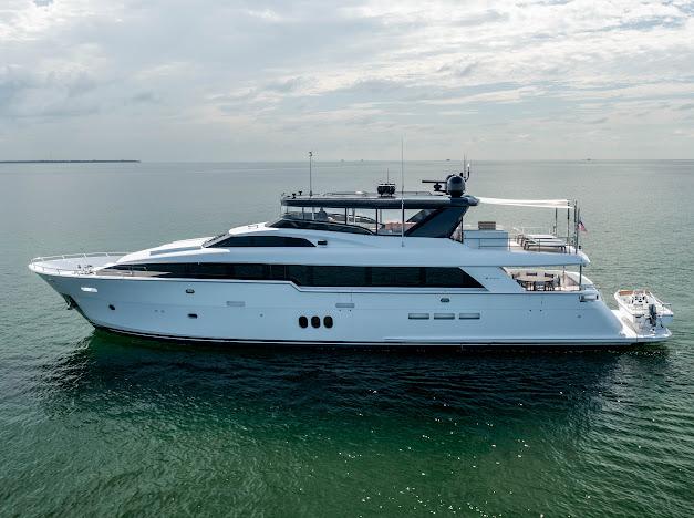 2015 Hatteras 100 Raised Pilothouse