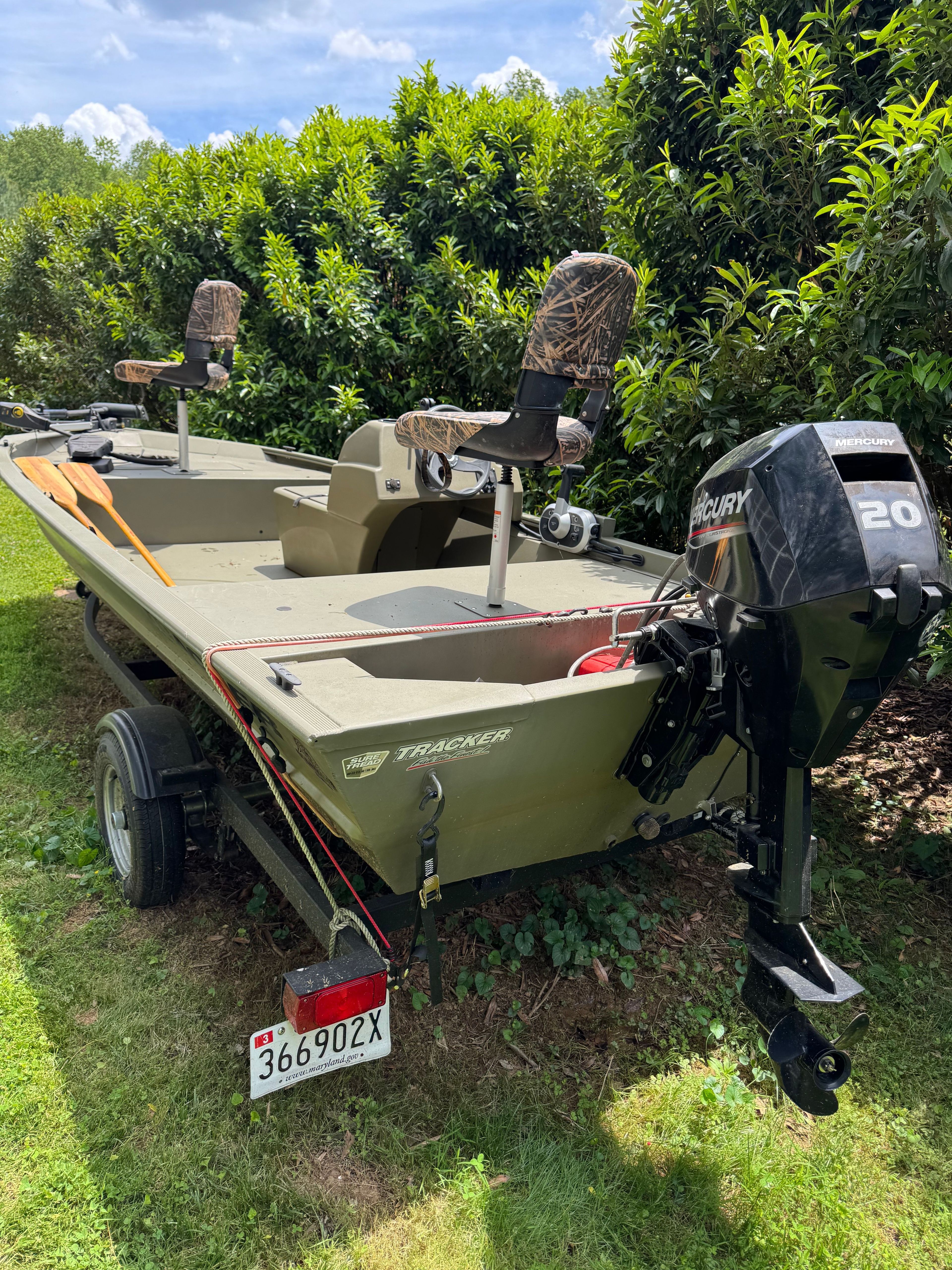 2022 Bass Tracker 16 - 5