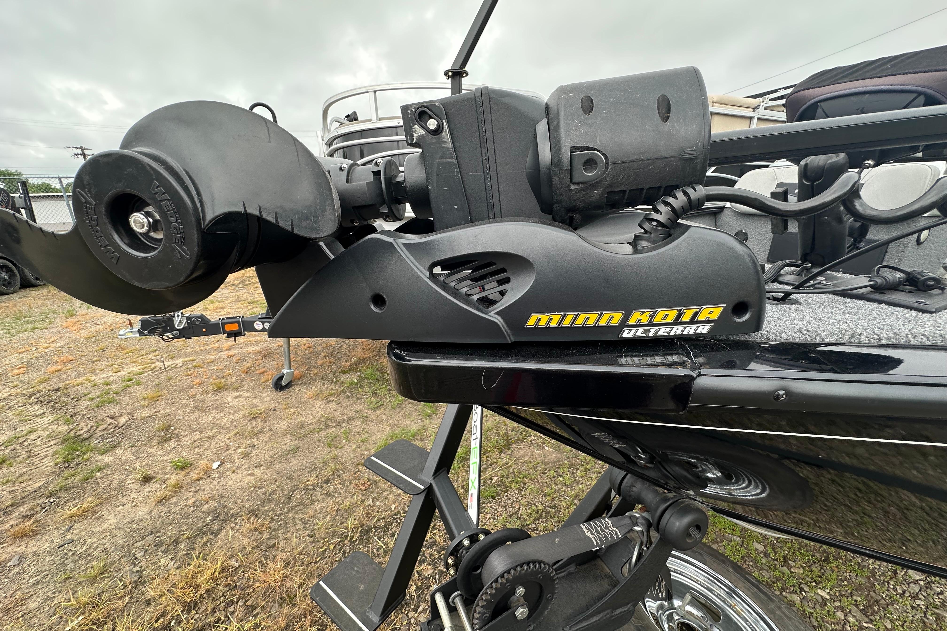 2018 Tracker Pro Guide V-175 Combo with Minn Kota Ulterra trolling motor.