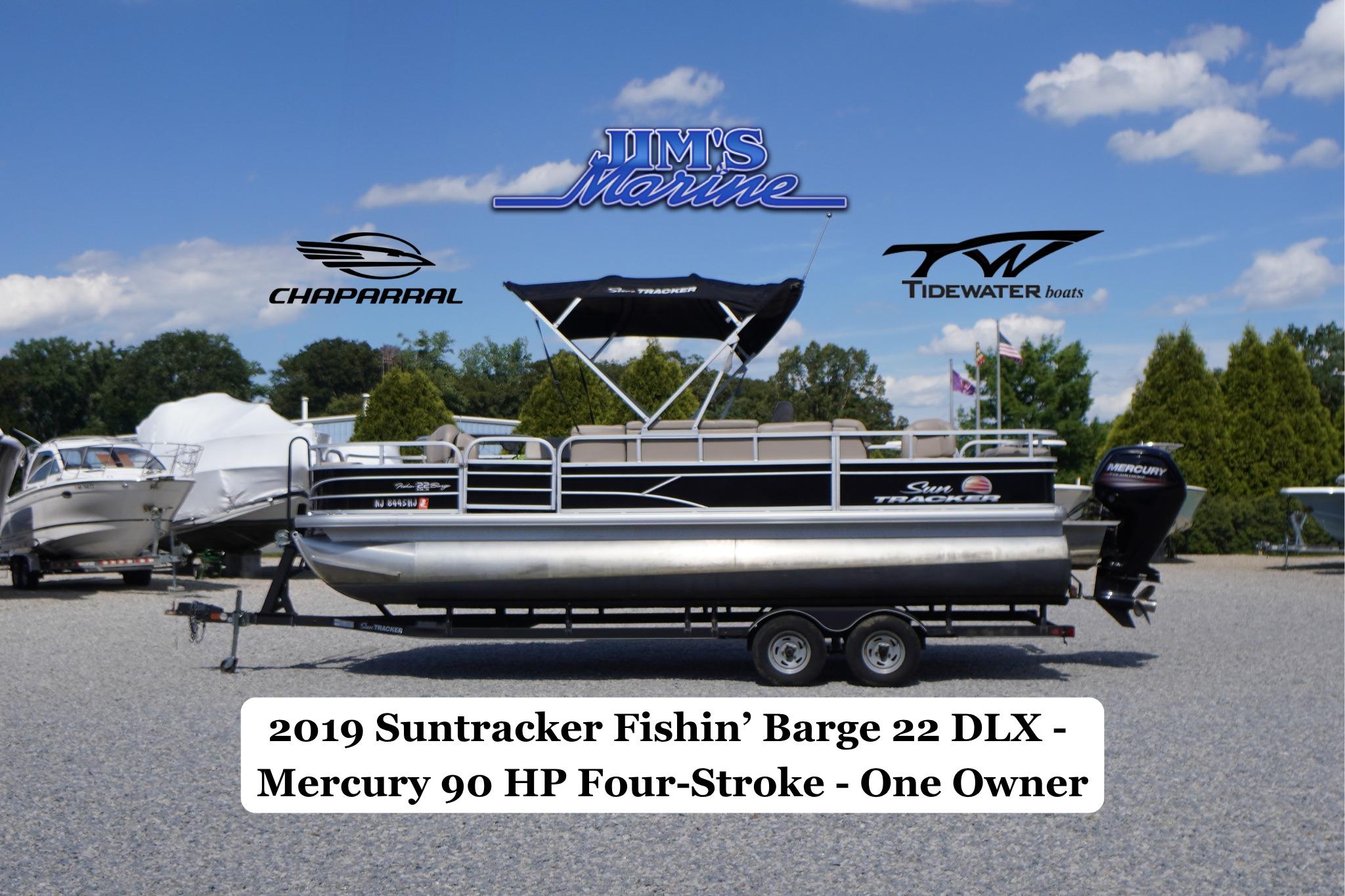 2019 Sun Tracker Fishin' Barge 22 DLX