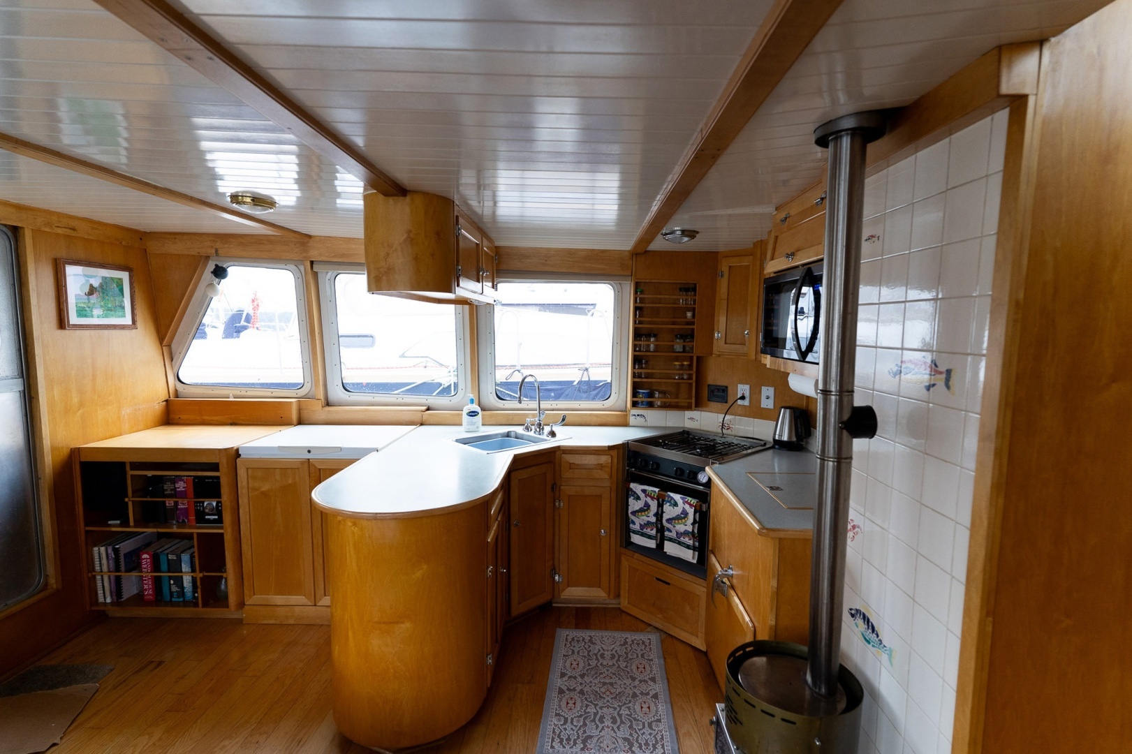 1997 Custom Steel Trawler 43 - Image 18