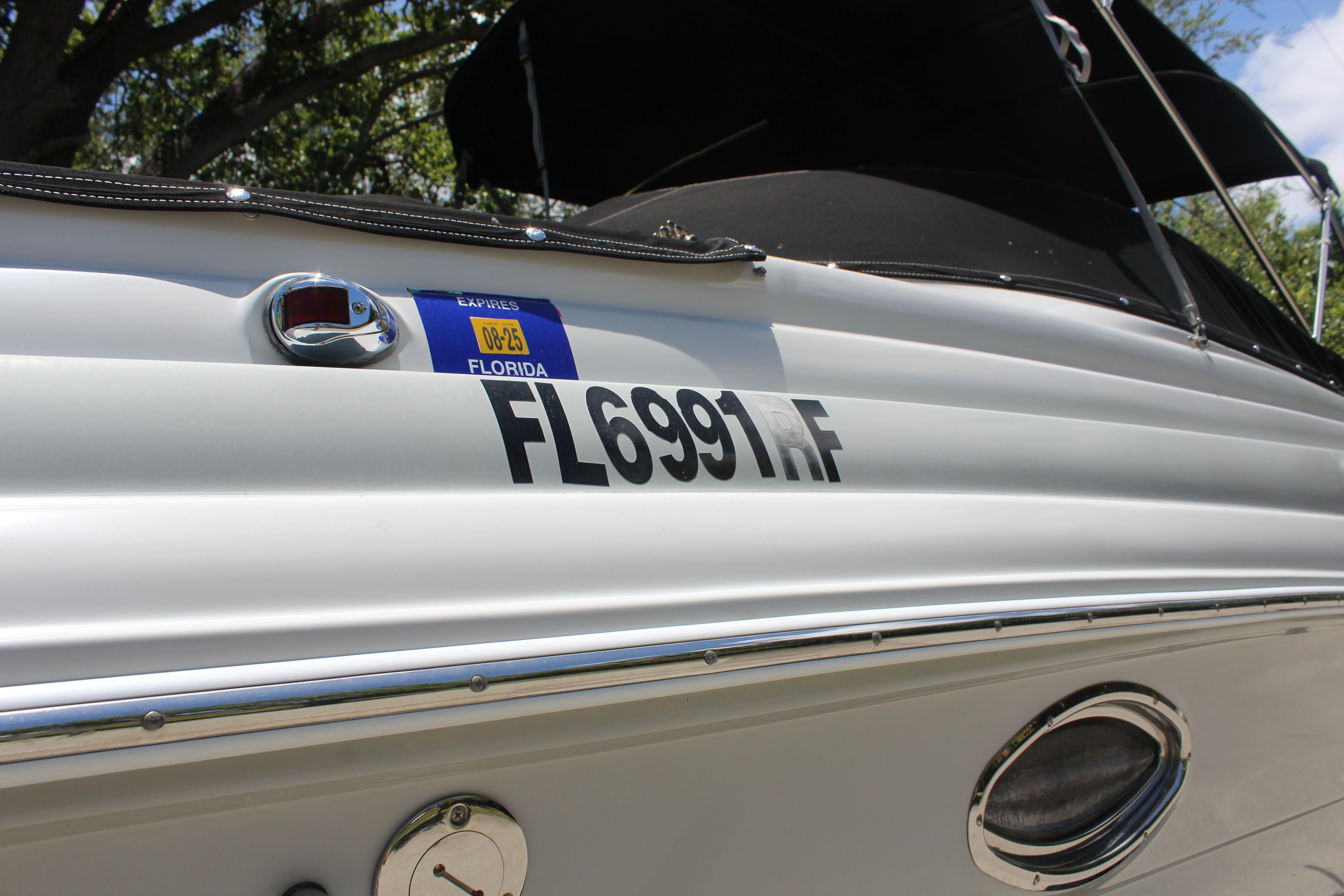 2016 Crownline Eclipse E6 XS boat with Florida registration FL6991RF.