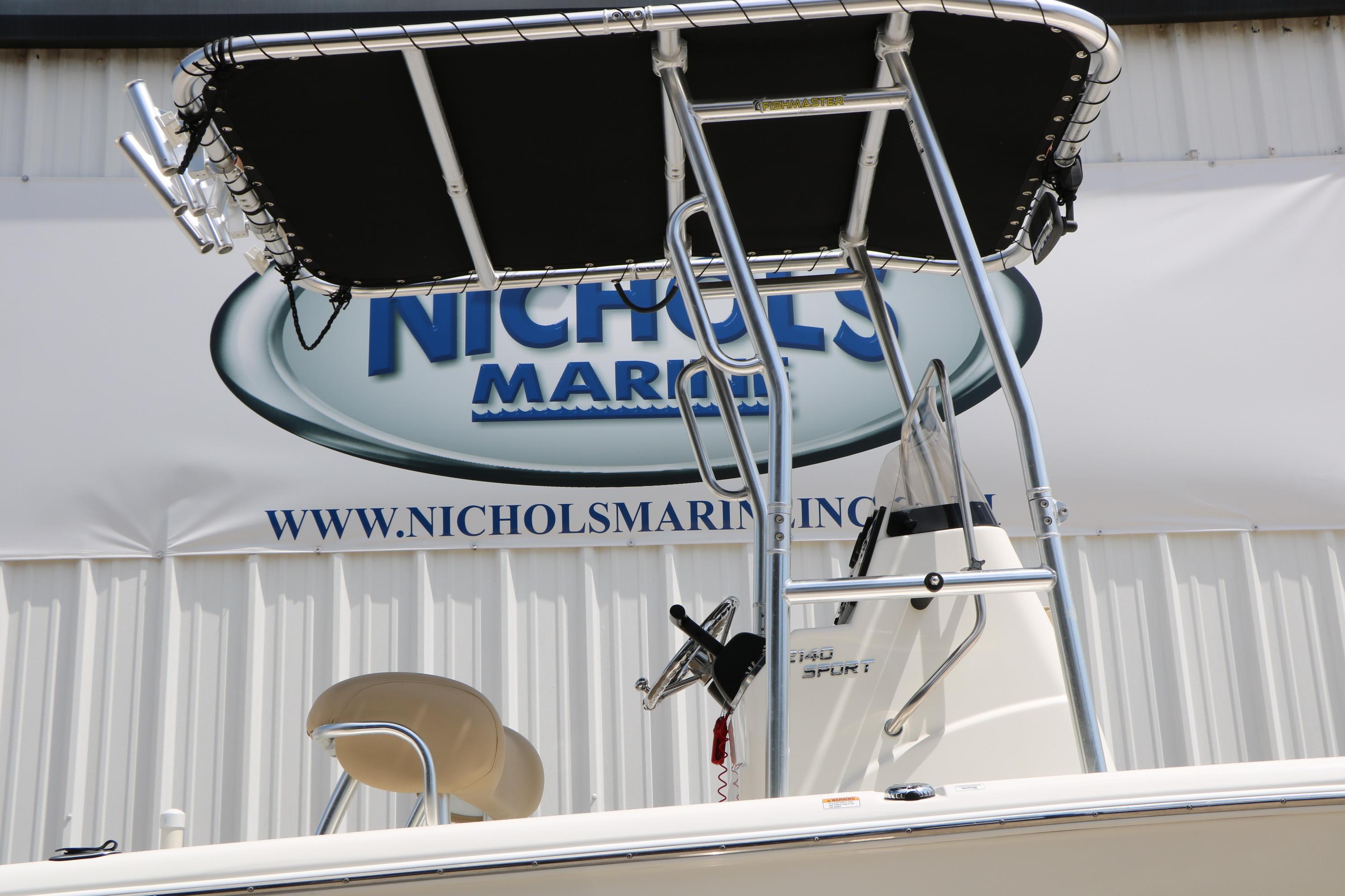 2020 NauticStar 2140 Sport boat at Nichols Marine dealership.