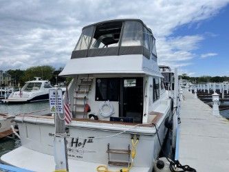 1986 Carver 42' Cockpit MY - 6