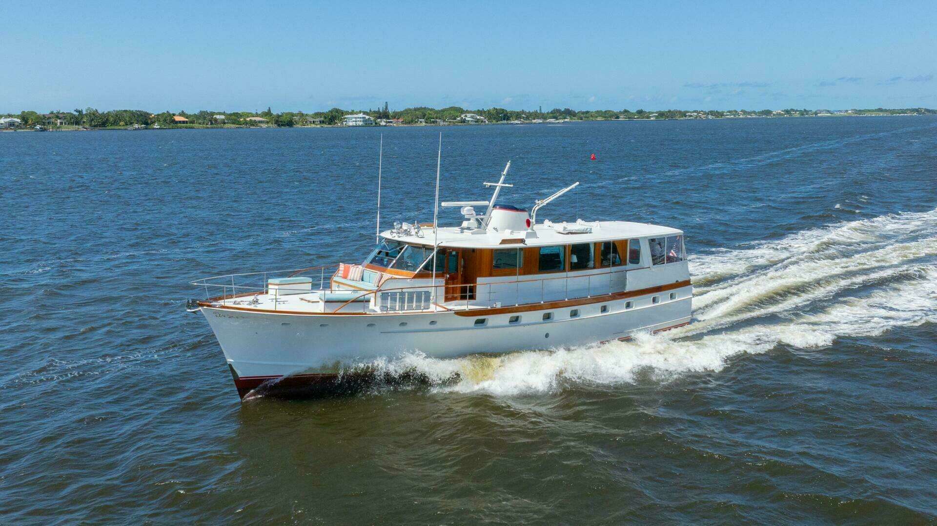 1970 Trumpy Houseboat - Image 41