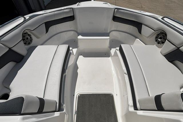 2014 Yamaha Boats 212X interior with spacious seating and sleek design.