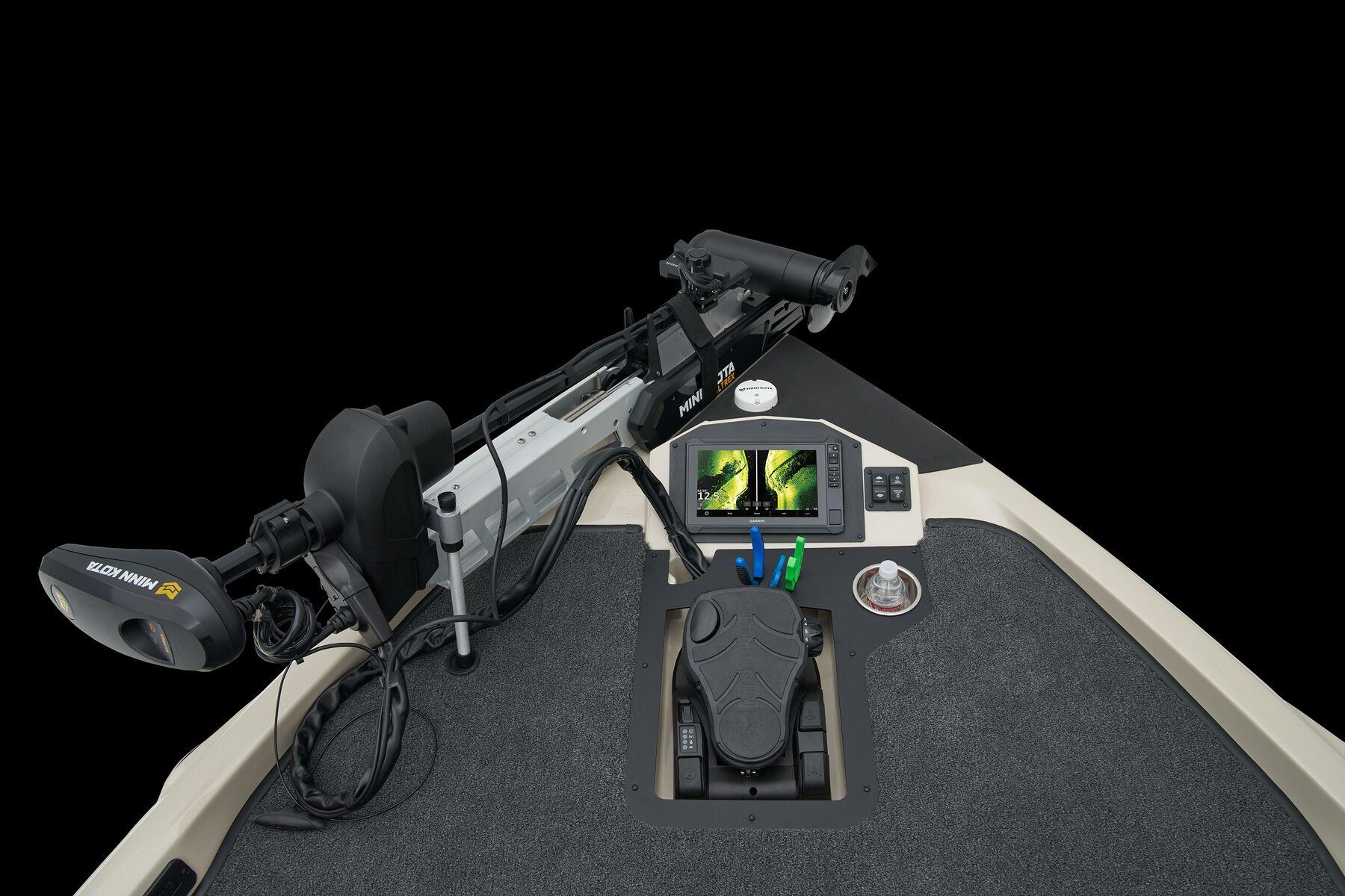 Manufacturer Provided Image: 2026 Ranger Z185 boat deck with advanced navigation and control systems.
