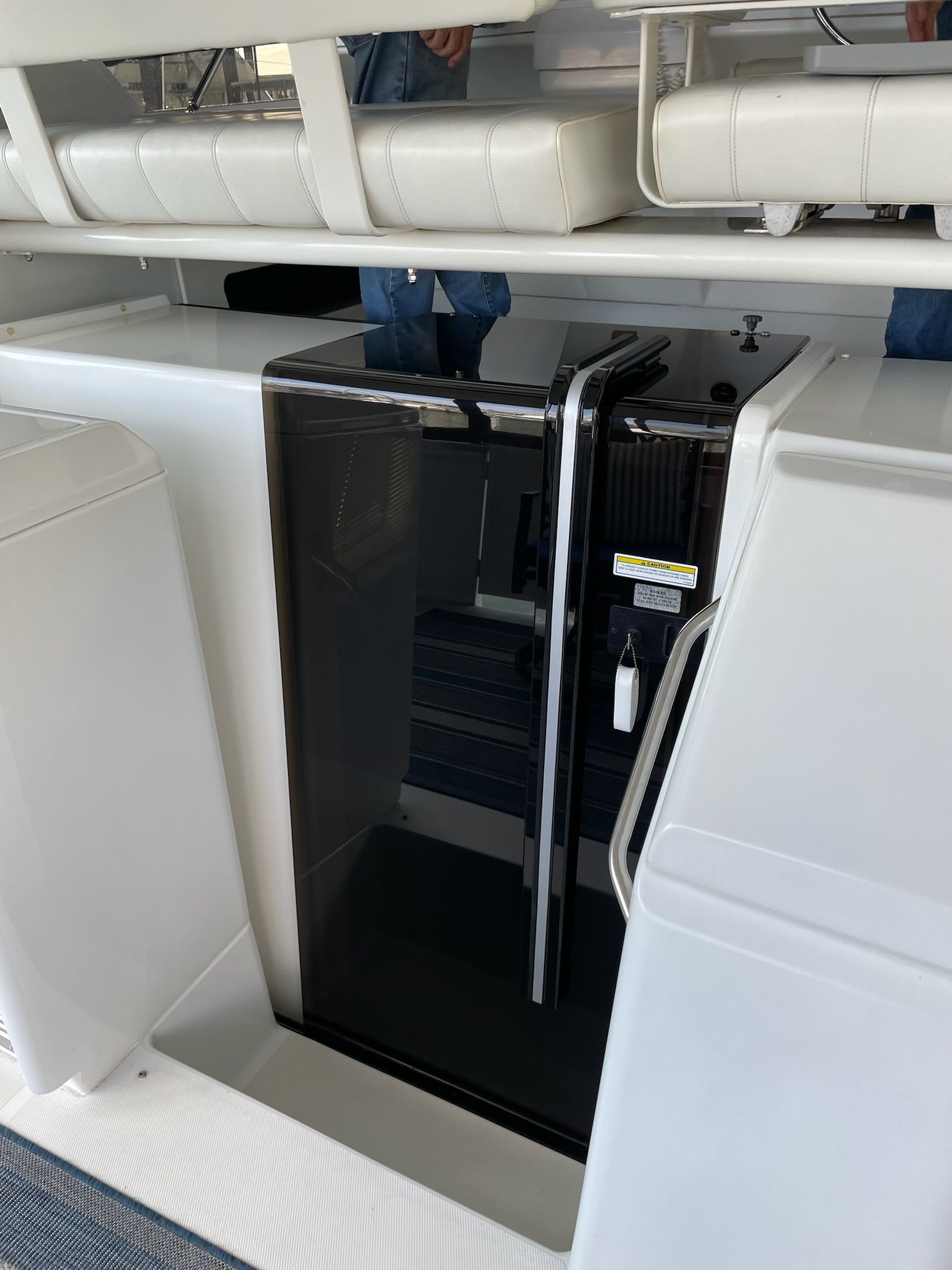 Interior of a 2000 Carver 356 Aft Cabin Yacht.