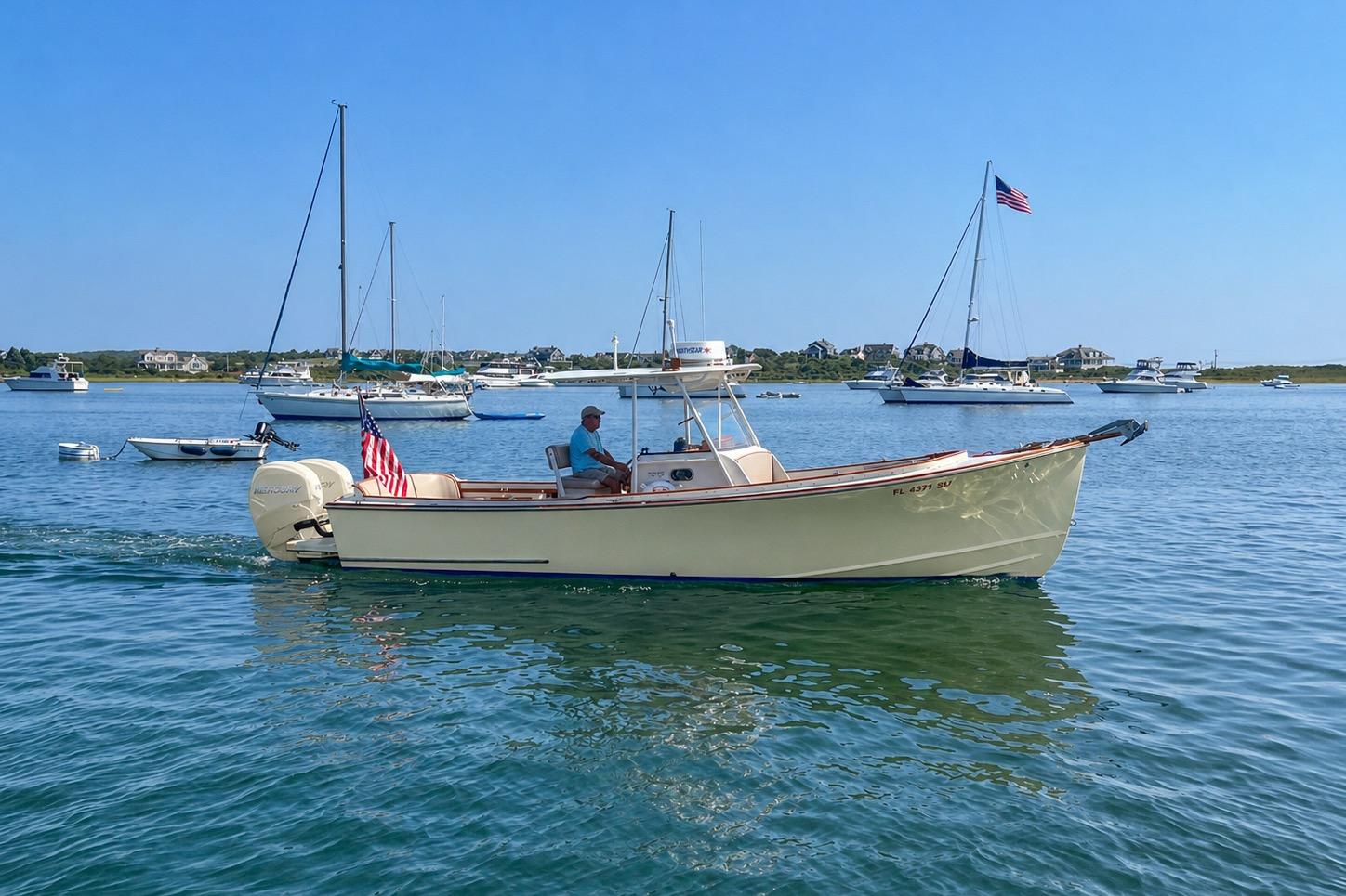 2003 Padebco V27 Center Console