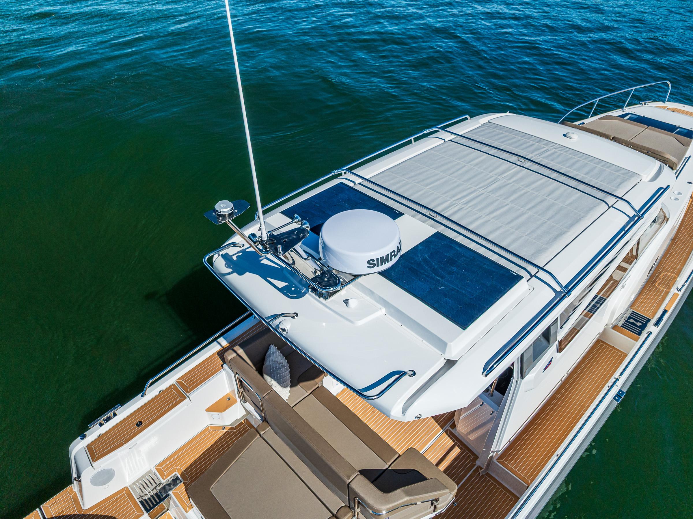 Nimbus W11 2025 yacht with sleek design, spacious deck, and modern amenities on calm water.