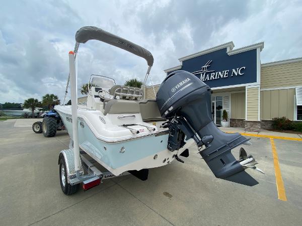 2024 Key West 189 FS boat with Yamaha outboard motor at Marine NC dealership.