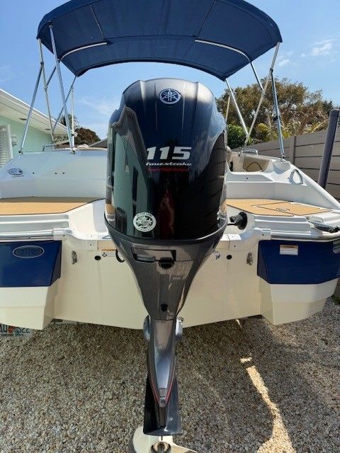 2020 Nautic 203SC boat with Yamaha 115 outboard motor.