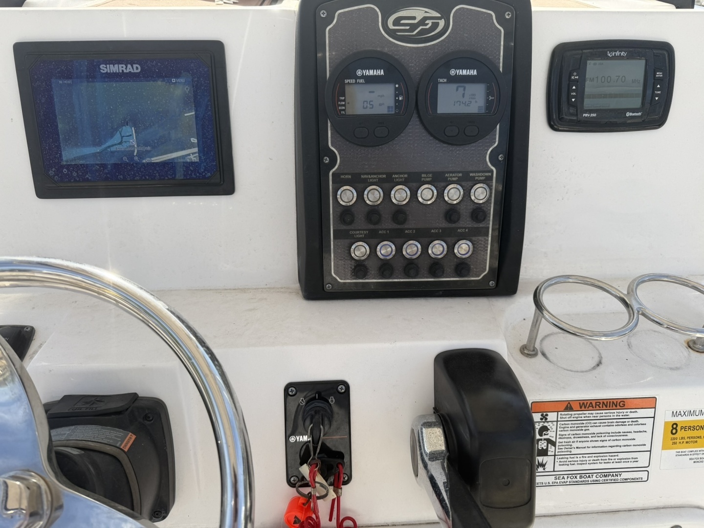 2017 Sea Fox 226 Commander - Image 8
