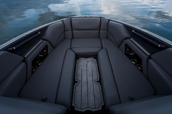 Manufacturer Provided Image: 2026 Moomba Craz boat interior with sleek, modern seating and elegant design.