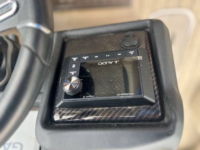 2023 Veranda VP22RCT dashboard featuring JL Audio system.
