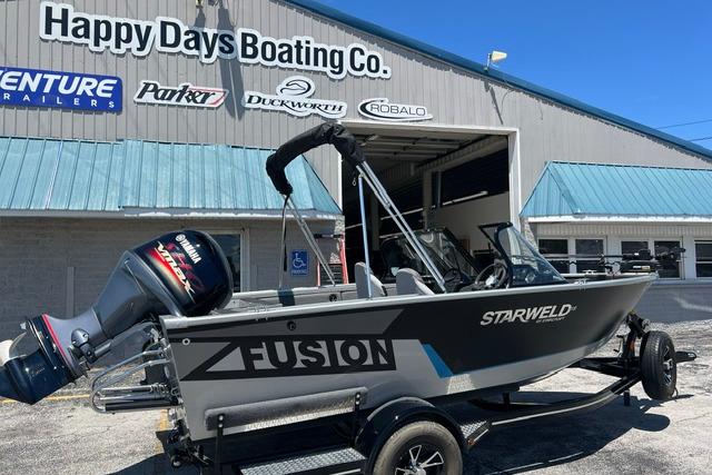 2023 Starweld Fusion 18 DC boat at Happy Days Boating Co. dealership.