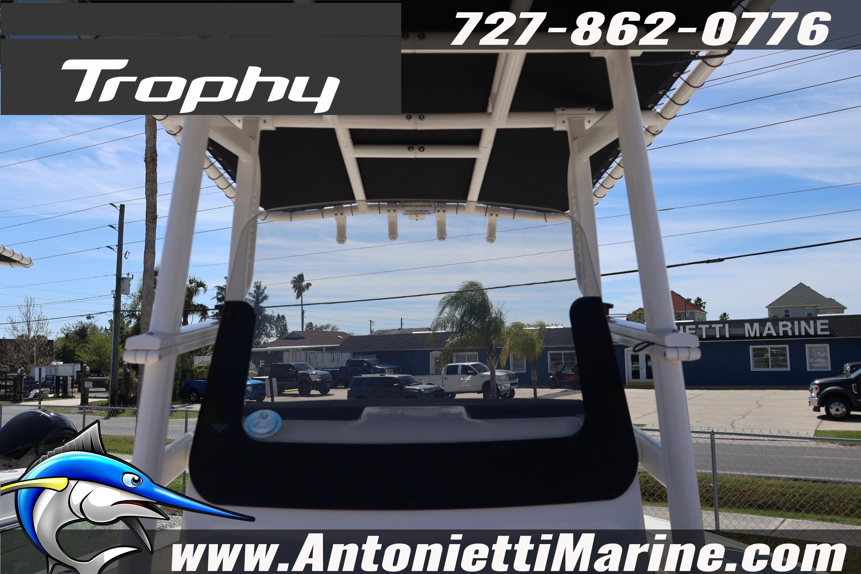 2026 Bayliner Trophy T20CC boat at Antonietti Marine dealership, contact 727-862-0776.