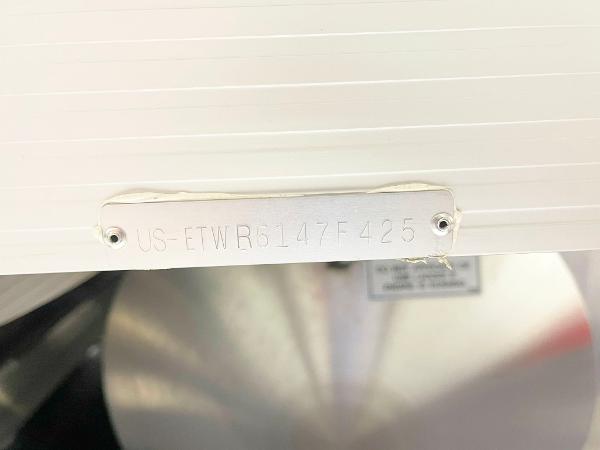 Bennington 20S 2025 boat hull identification number (HIN) plate.
