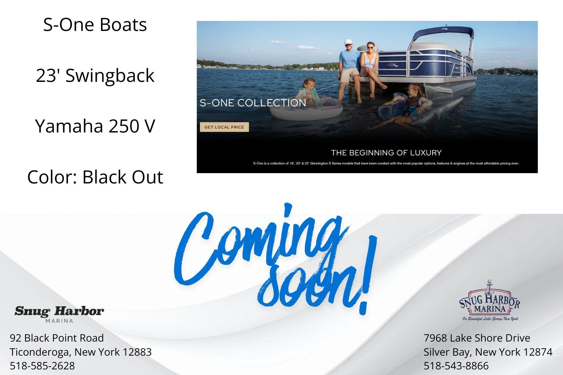 2026 Bennington 23 S-One Swingback