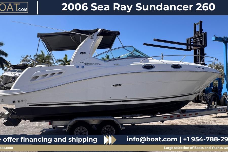 2006 Sea Ray Sundancer 260