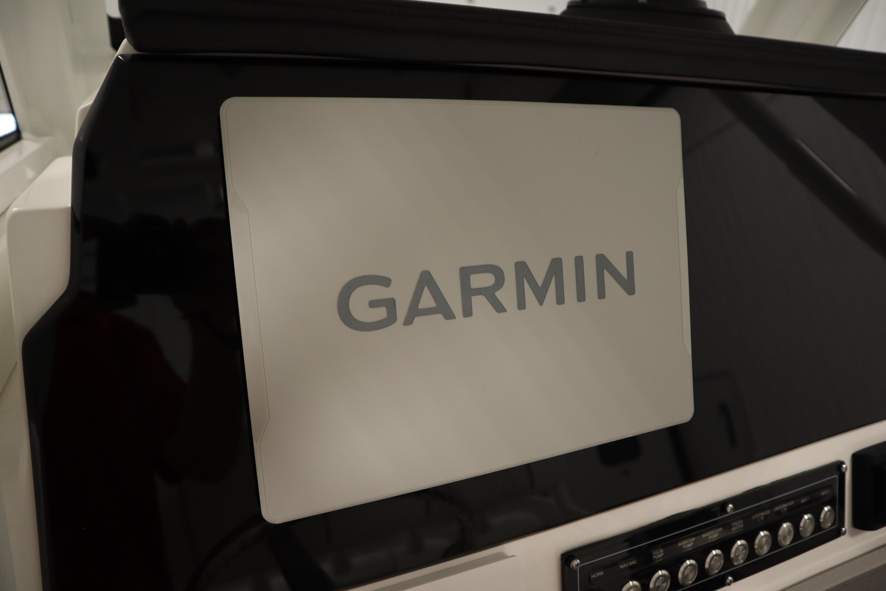 Garmin display on 2026 Sea Fox 228 Commander boat dashboard.