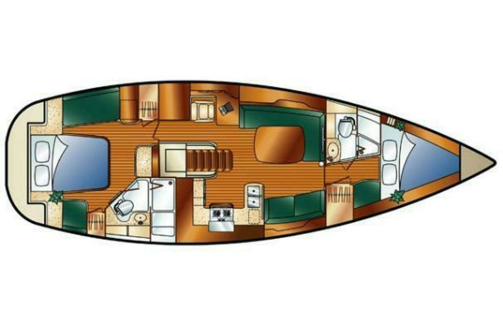 2010 Hunter 45 Center Cockpit - Image 16