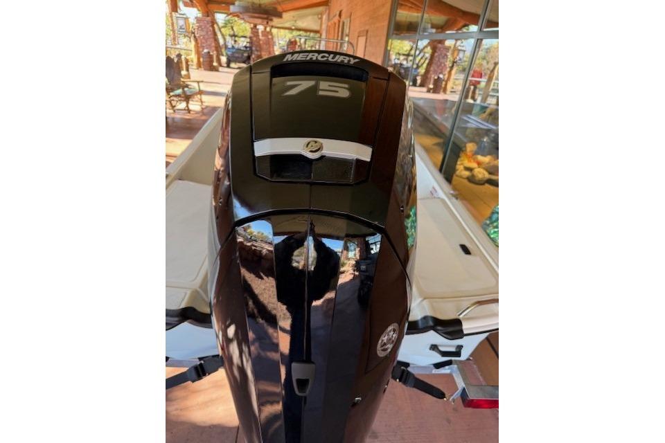 2026 Mako Pro Skiff 17 CC with Mercury 75 outboard engine.