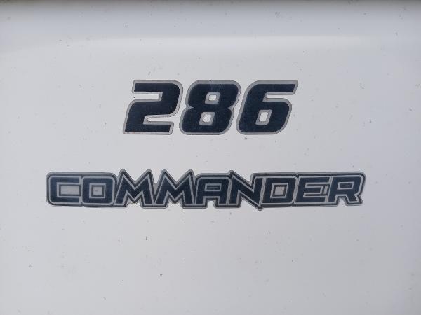 Sea Fox 286 Commander 2015 model logo on white background.