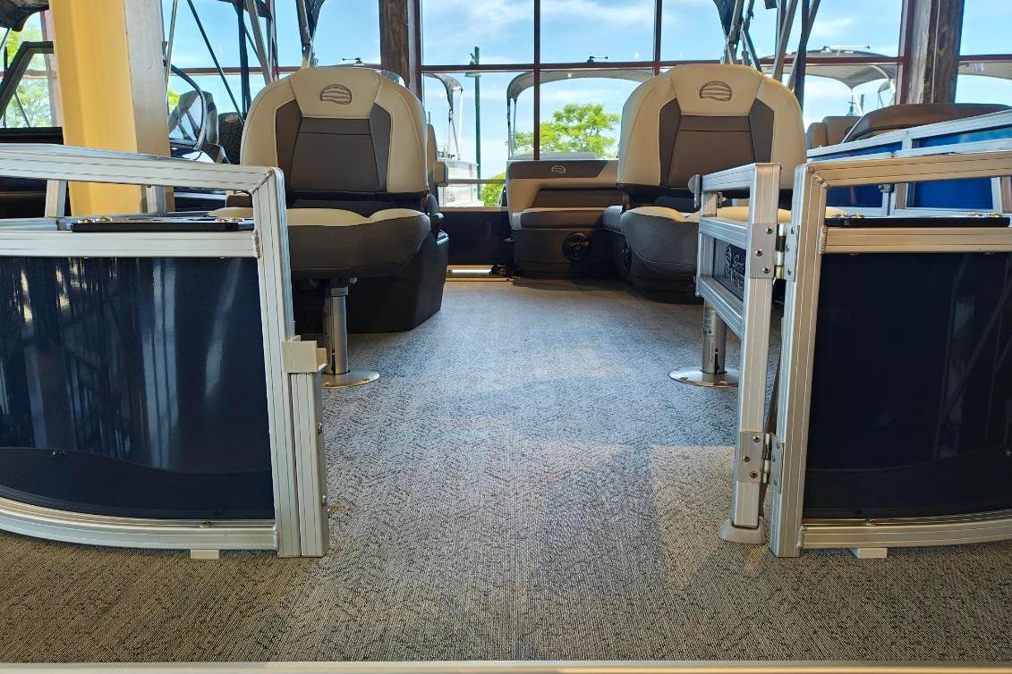 2026 Sun Tracker Bass Buggy 16 XL Select interior with comfortable seating and spacious layout.