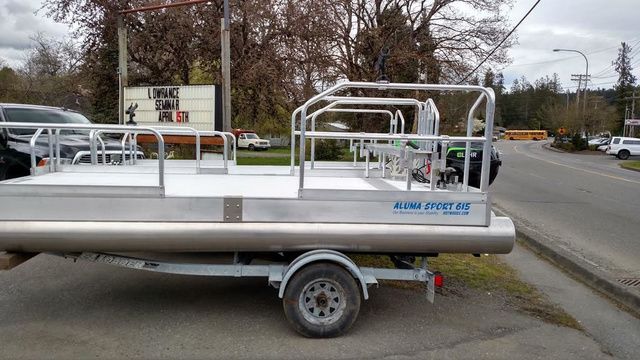2026 Hotwoods Pontoons Aluma Sport 615 - 8