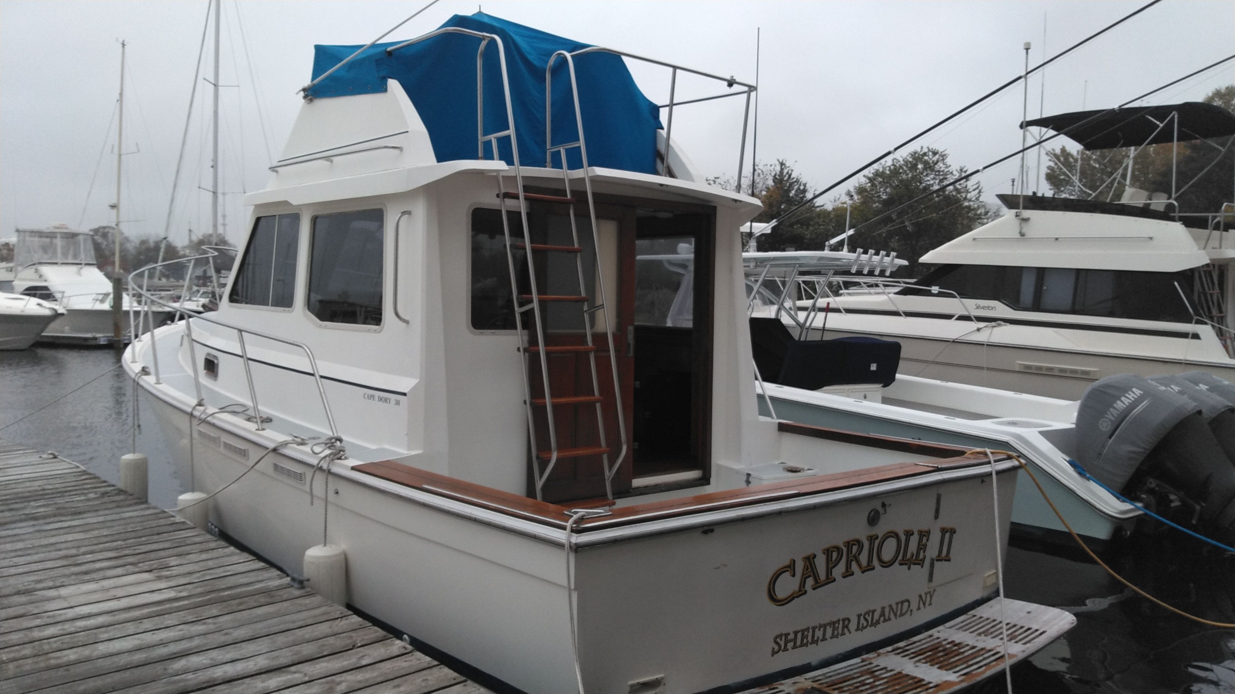 1990 Cape Dory Flybridge - 8