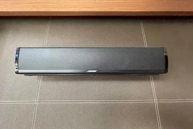 Bose soundbar on a Sea Ray Sundancer 510 yacht, 2016 model.