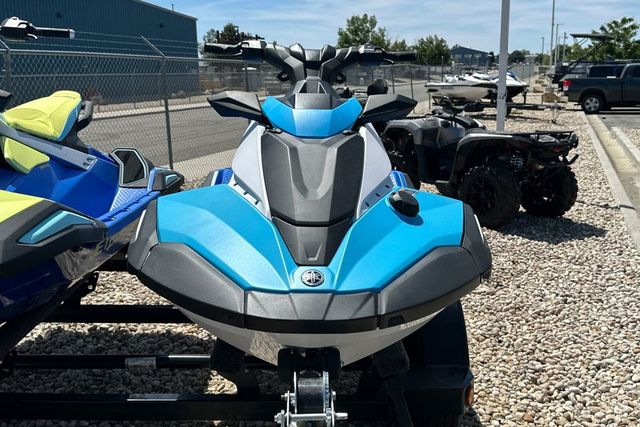2026 Yamaha WaveRunner JETBLASTER DLX 3-AZURE BLUE/WHITE - 4