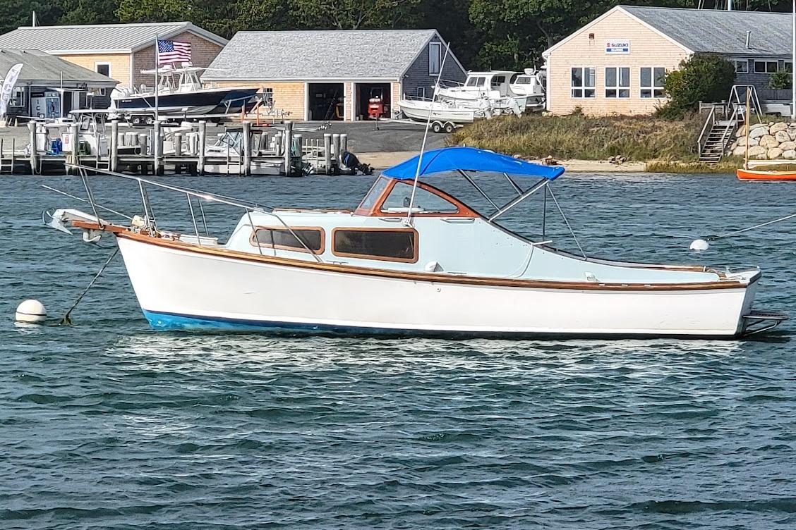 1971 Dyer 29 classic downeast bass boat- good value