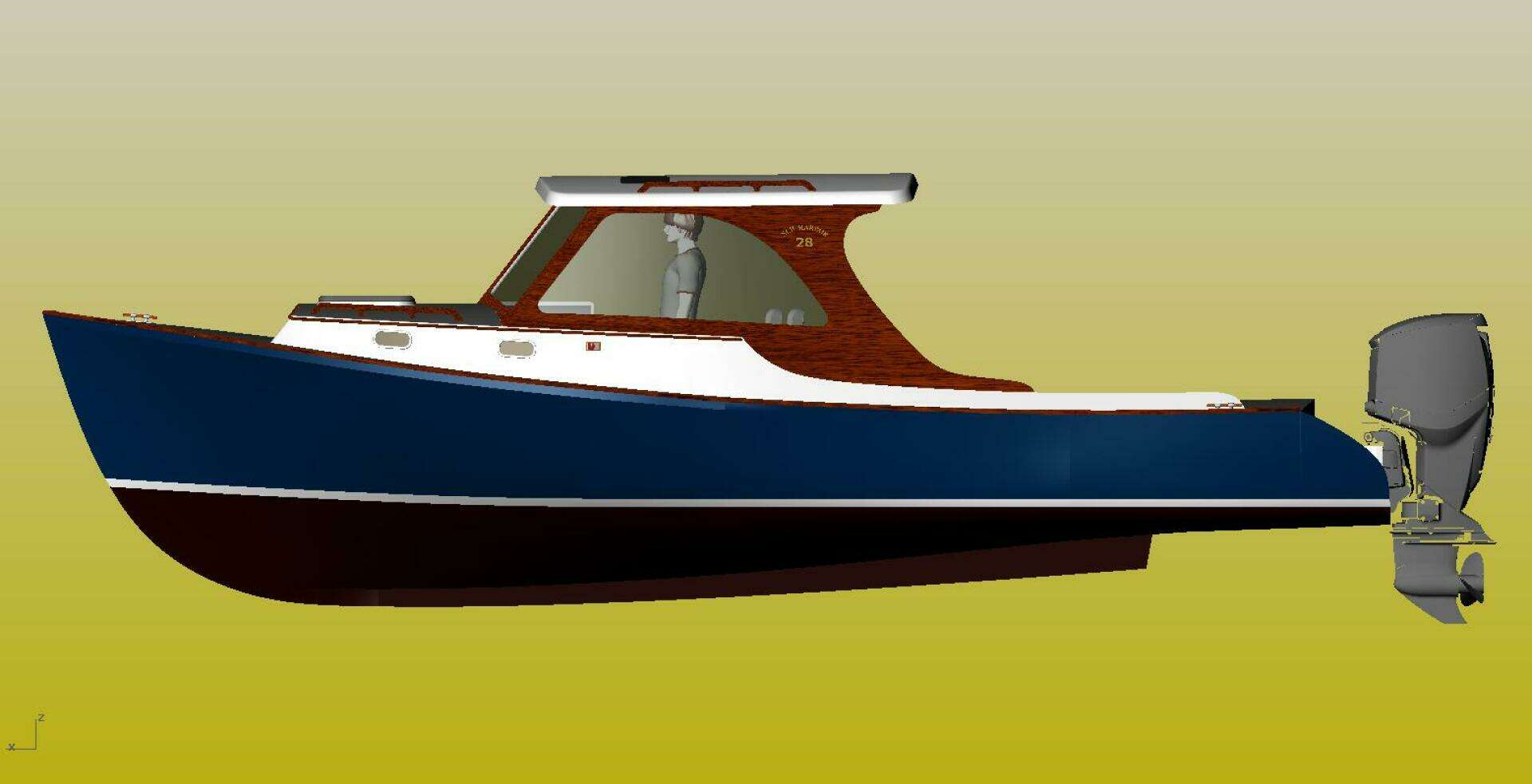 2026 New Harbor Boats 28 Hard Top - Image 9