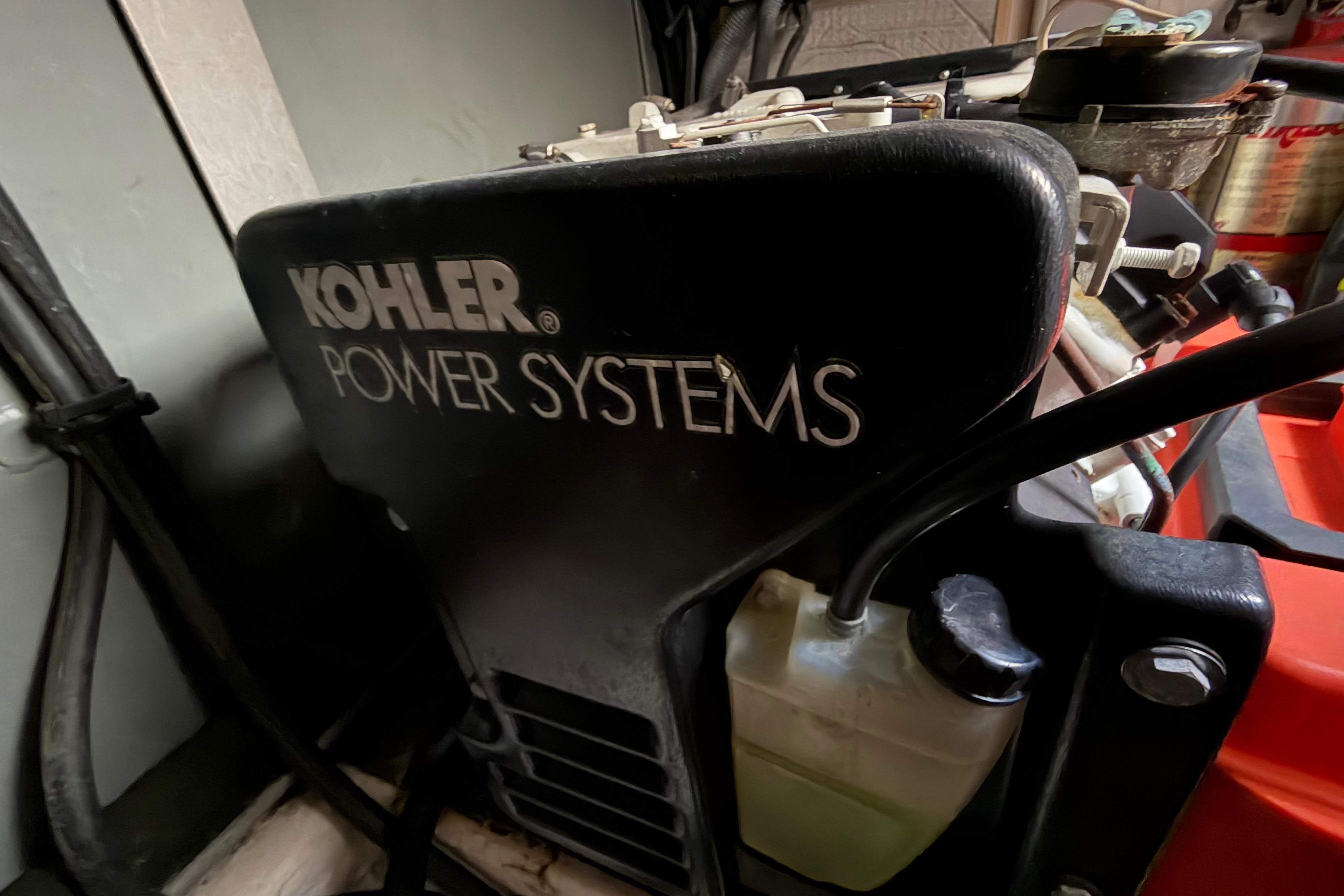 Kohler Power Systems engine in a 2007 Monterey 350 Sport Yacht.