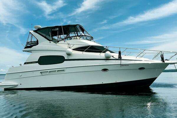 2001 Silverton 410 Sport Bridge