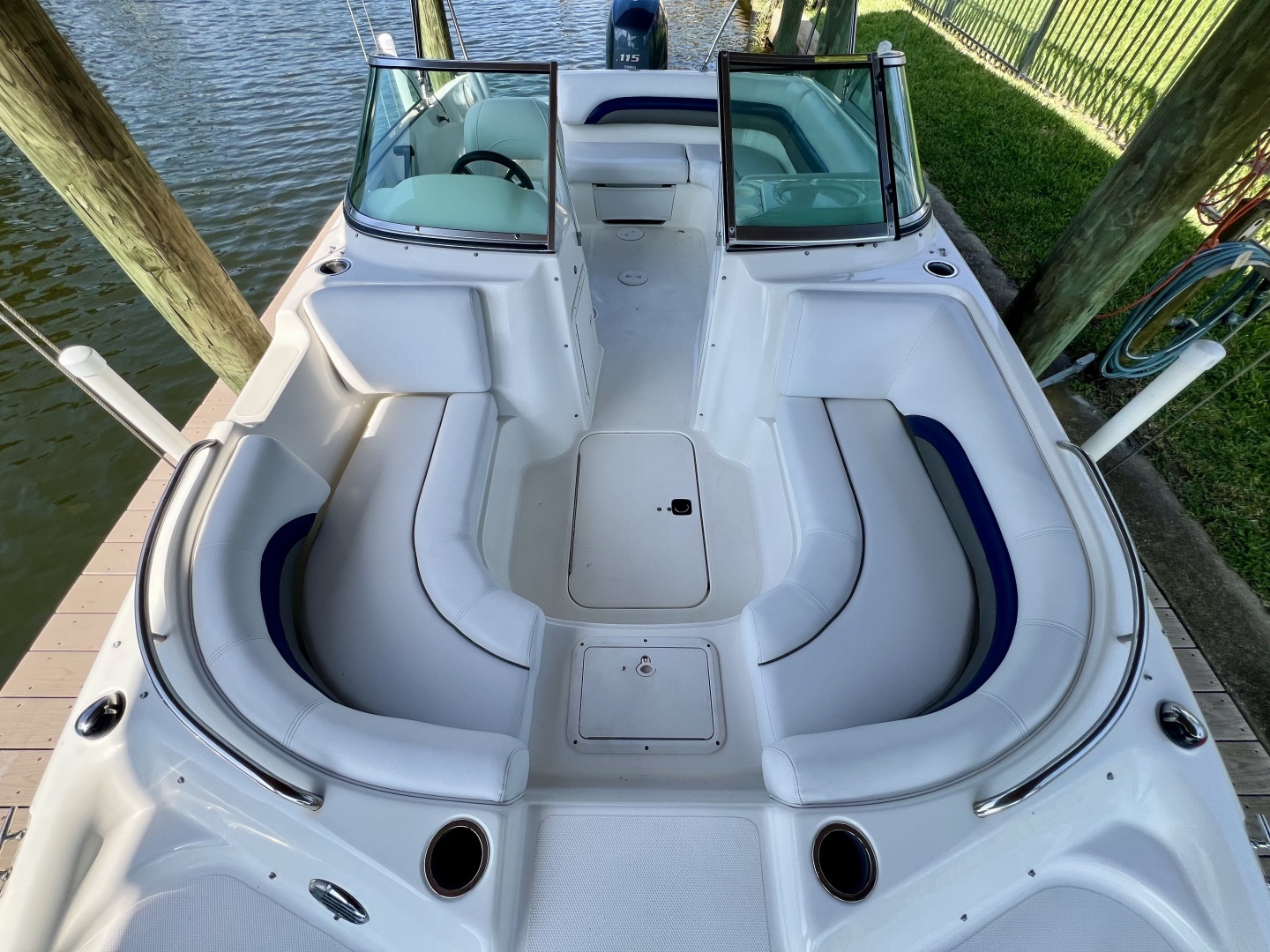 2013 Hurricane SunDeck 187 OB - Image 46