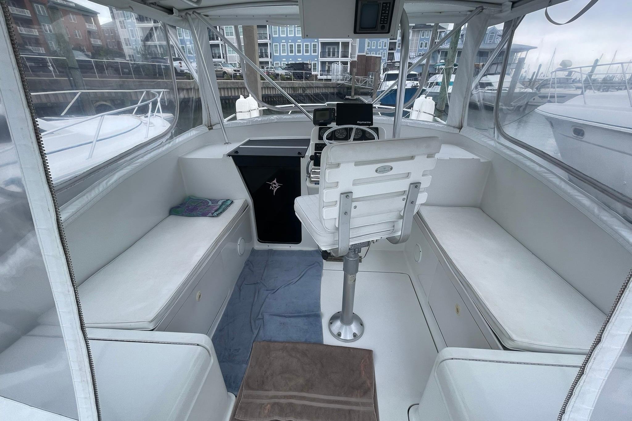 HELM DECK OVERVIEW LOOKING FORWARD