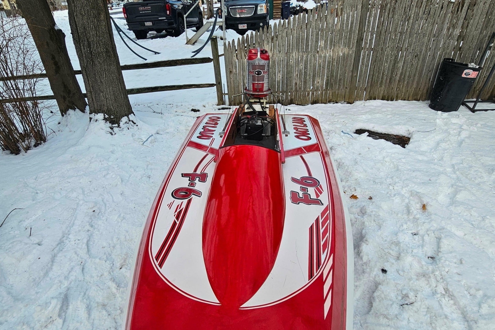 1987 Custom 13' De Silva F Class Akly Race Boat - Image 6