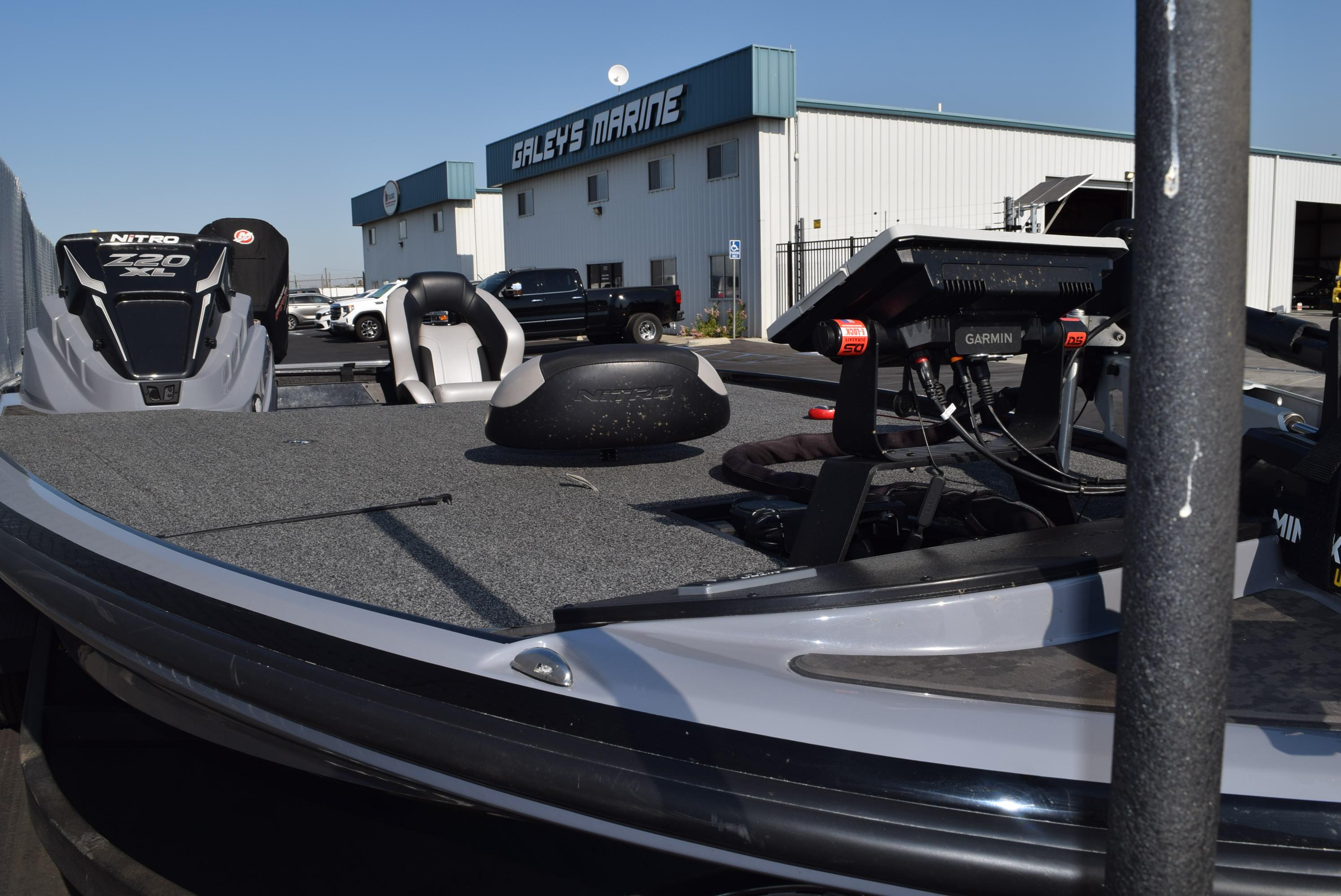 2025 Nitro Z20 XL Pro boat at Galey's Marine dealership.
