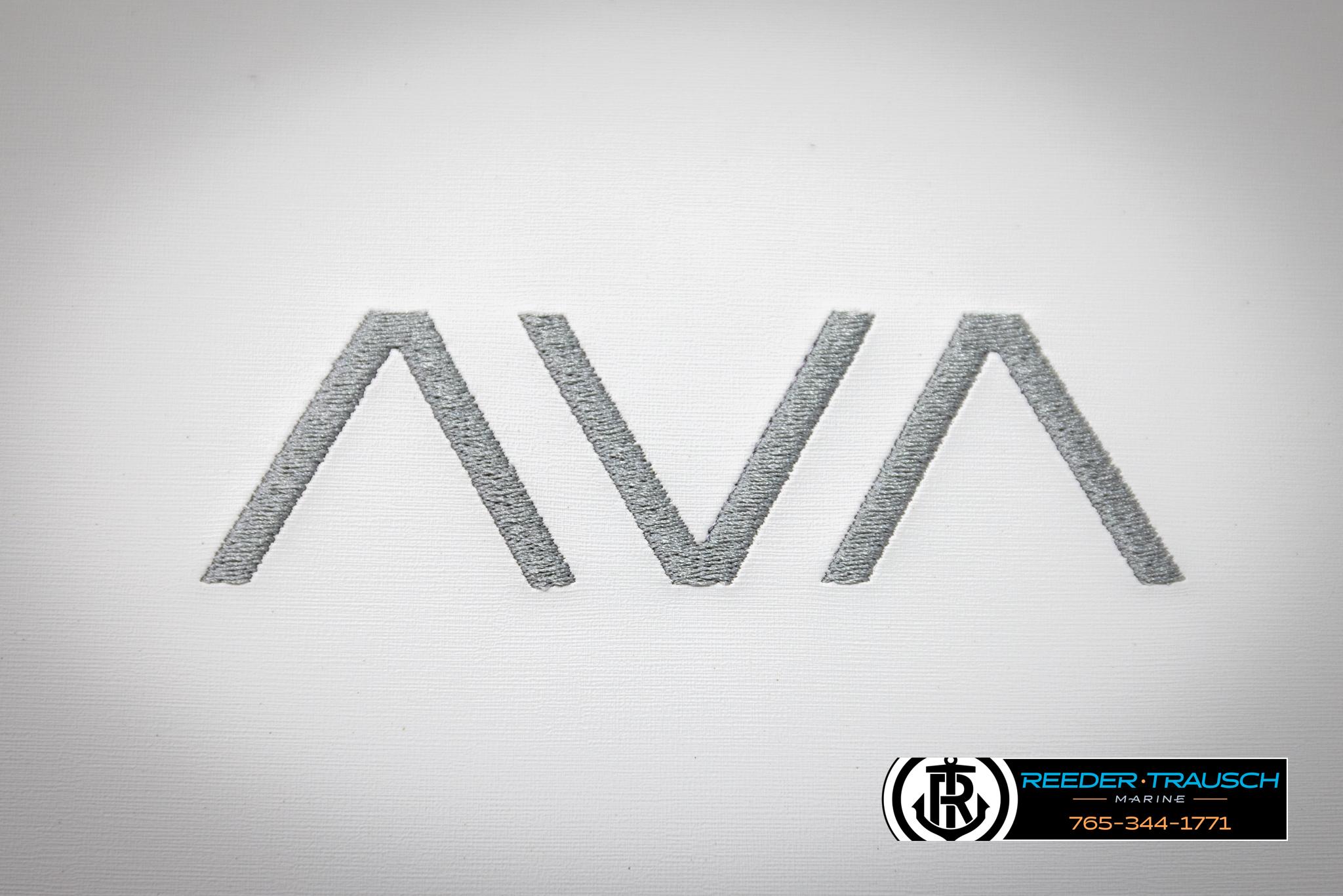 Logo of Avalon 2585 Excal VRBW 2025, featuring stylized 'AVA' design.