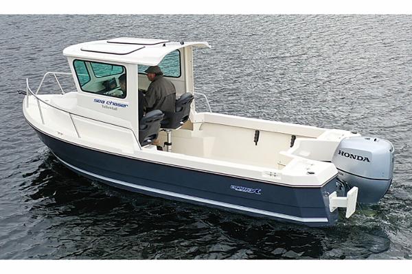 Manufacturer Provided Image: Arima Sea Chaser 19 Yellowtail Edition 2026 on the water.