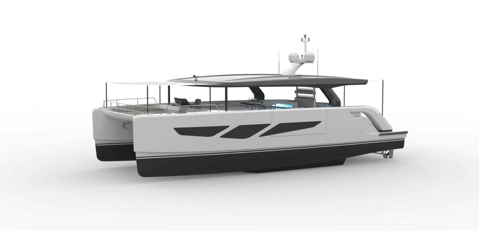 2027 Diamond Yachts P55 Power Catamaran - Image 12