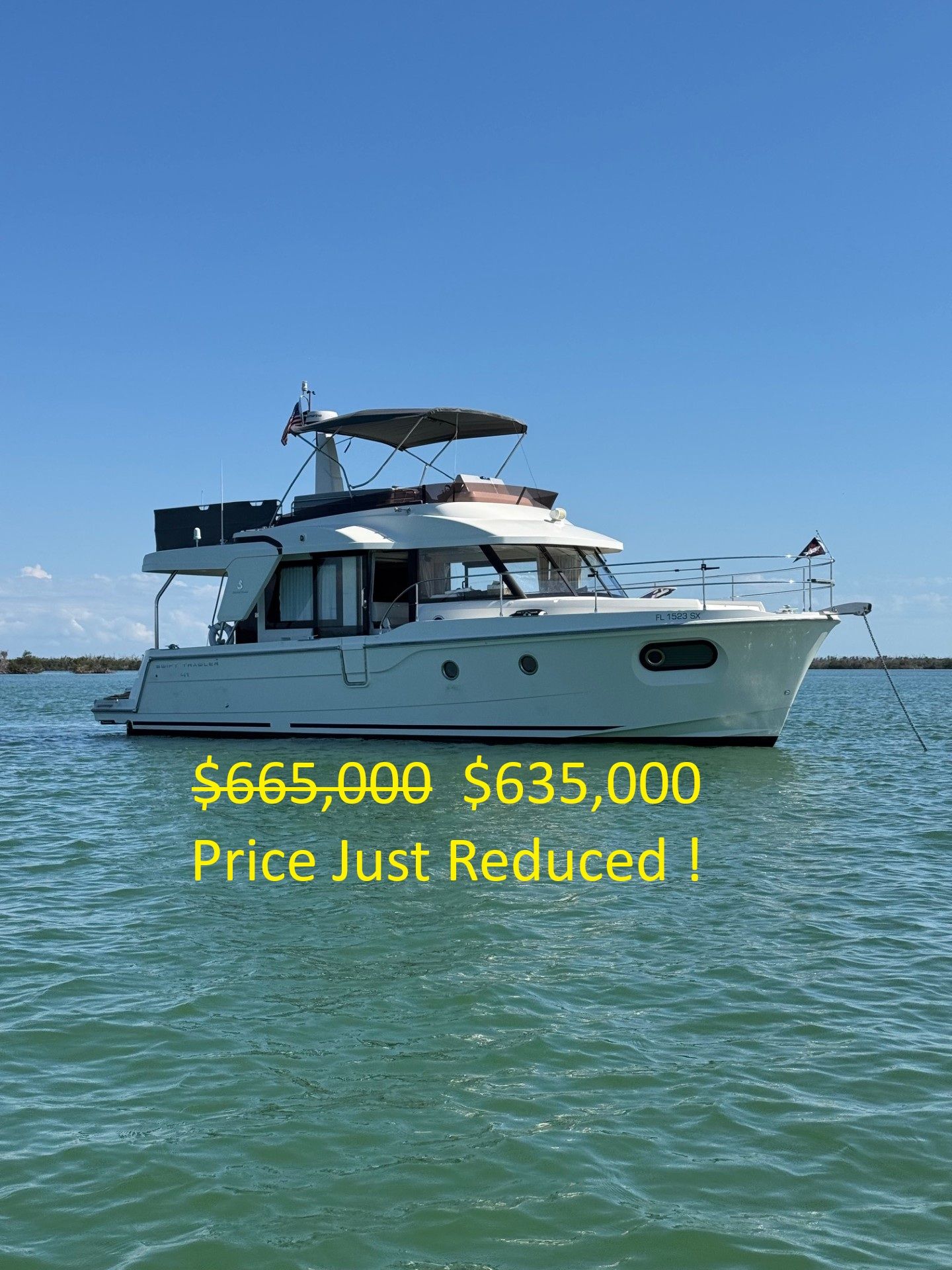 2021 Beneteau Swift Trawler 41 Fly